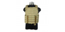 PANTAC VT-S501-AT-S Releaseable Molle Armor Cover Land V,S,A-TACS AU