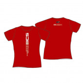 ICS MS-43 T-Shirt ICS CHERRY RED Women (XL)