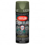 KRYLON Camouflage Paint with Fusion Technology (Woodland Light Green)