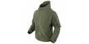 CONDOR 605-001-S SIERRA Hooded Fleece Jacket OD S