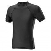 DEFCON 5 D5-1790 Lycra + Mesh Short Sleeve T-Shirt BLACK S