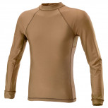 DEFCON 5 D5-1789 Lycra + Mesh Long Sleeve T-Shirt COYOTE TAN S