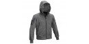 DEFCON 5 D5-2250 Sweater Jacket with Hood BLACK MELANGE XXL