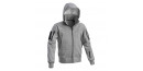 DEFCON 5 D5-2250 Sweater Jacket with Hood GREY MELANGE M