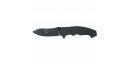 DEFCON 5 D5-K001 Tactical Folding Knife ALPHA BLACK