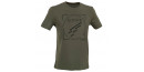 D.FIVE DF5-TFL02 T-Shirt Front Chest Logo KHAKI S