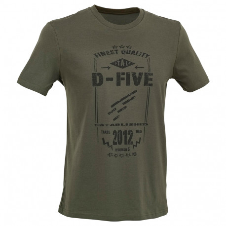 D.FIVE DF5-TFL01 T-Shirt Front Logo KHAKI L