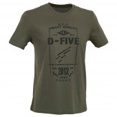 D.FIVE DF5-TFL01 T-Shirt Front Logo KHAKI XXL