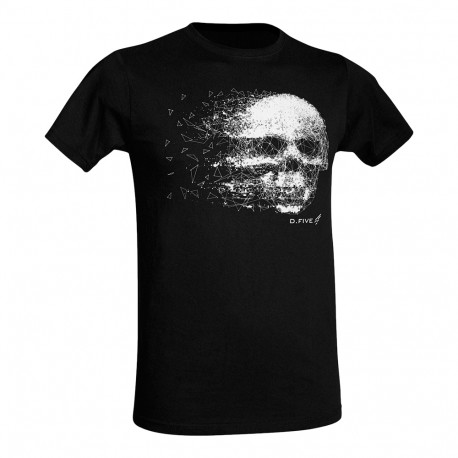 D.FIVE DF5-F61430-9 T-Shirt Skull BLACK M