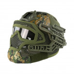 DRAGONPRO DP-HL004-009 Tactical G4 Protection Helmet Woodland Digital