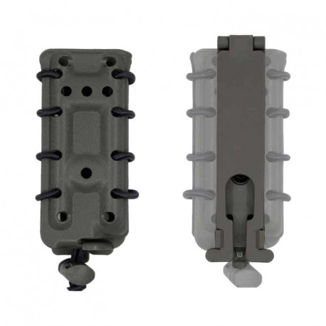 DRAGONPRO DP-PP001-016 45 ACP Polymer Mag Pouch (Molle) Wolf Grey