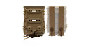DRAGONPRO DP-PP007-003 7.62 Polymer Mag Pouch (Molle) Tan