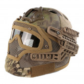 EMERSON GEAR EM9197F G4 PJ Helmet + Protective Full Mask Goggles MR