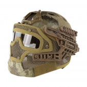 EMERSON GEAR EM9197J G4 PJ Helmet + Protective Full Mask Goggles AT
