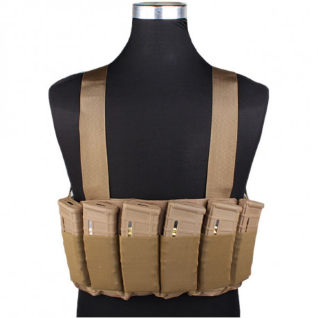 EMERSON GEAR EM2390A SPEED SCAR-H Chest Rig Coyote Brown