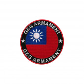 G&G P-02-007-1 National Flag Patch - Taiwan