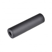 METAL 130x35mm Smooth Style Silencer (14mm CCW) BK