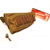 MODIFY Rifle Stock Ammo Pouch with Cheek Leather Pad - OD