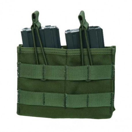PANTAC PH-C862-OD-A Molle EV Universal Double Mag Pouch, Olive Drab