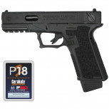 POSEIDON PPW-P18 EVO2 Pistol GBB GREY/BLACK