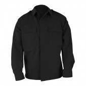 PROPPER F5452 BDU Battle Rip Shirt - Long Sleeve Black M Regular