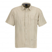 PROPPER F5352 Independent Button Up Shirt Khaki Plaid L