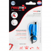 RESQME 2 in 1 Keychain Rescue Tool Blue Retail