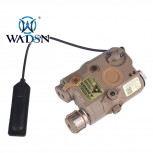 WADSN WDX003-DE LA-5C PEQ15 (Blue Laser + Flashlight)