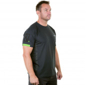 WILEY X Active T-Shirt - Charcoal / Flash Green XL