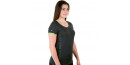 WILEY X Women Active T-Shirt - Charcoal / Flash Green S