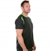 WILEY X Premium T-Shirt - Charcoal / Flash Green S