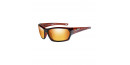 WILEY X LEGEND Polarized Gold Mirror Gloss Hickory Brown Frame