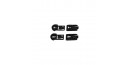 WILEY X ARC Rail Attachment Clip & Bar Set for RAS BLACK