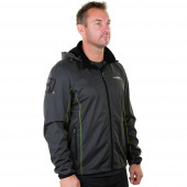 WILEY X Premium Tech Jacket - Charcoal / Flash Green XL