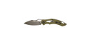 FOX EDGE FE-034 Sparrow Folding Knife OD GREEN (G10 Handle)