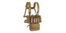 OUTAC OT-RC201 CT Combo Mini Chest Rig 900D COYOTE TAN